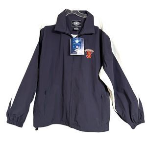 Charles River Syracuse University Navy Blue White Patriot Jacket Sz M NWT